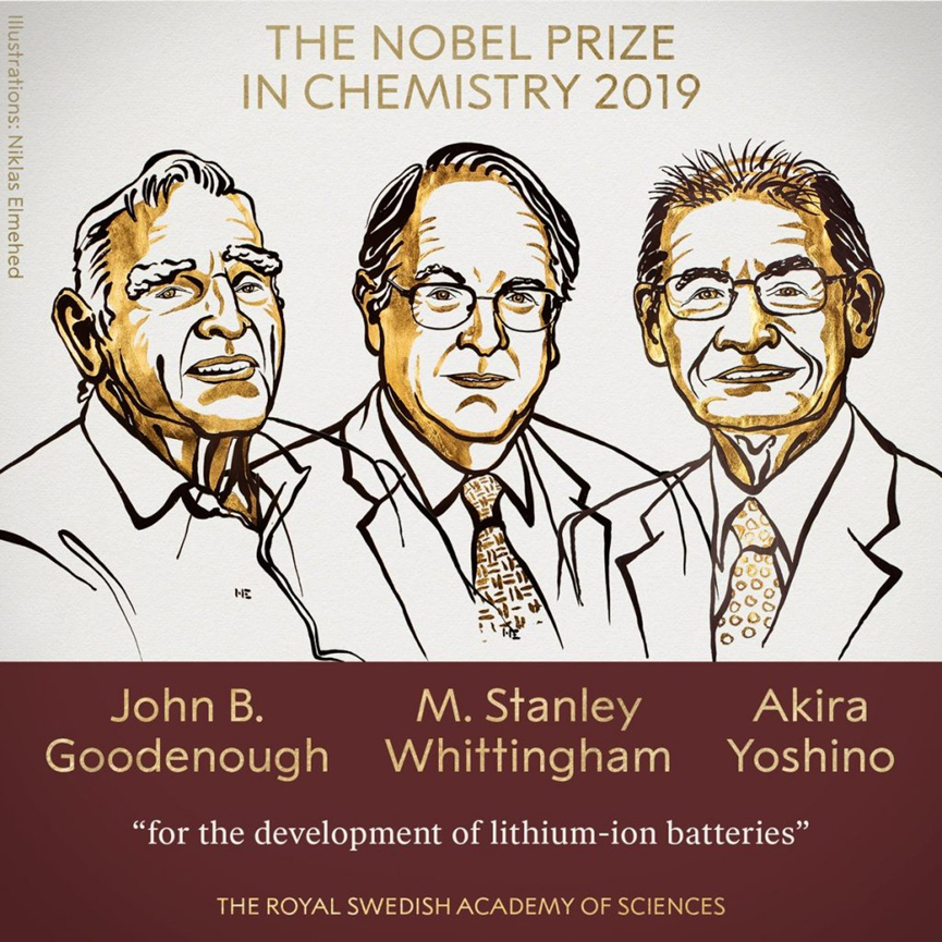 Illustration for the 2019 Nobel Prize in Chemistry Illustration for the 2019 Nobel Prize in Chemistry
