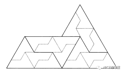 A third-order sphinx tiled nonperiodically A third-order sphinx tiled nonperiodically