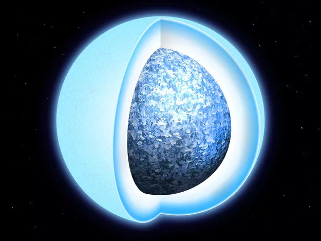Gaia Reveals How Sun-like Stars Turn Solid after They Die